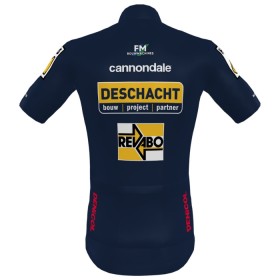 Wielershirt 2025 Deschacht Hens Meas - Blauw